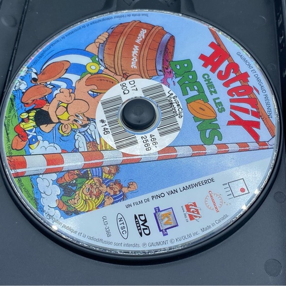 Astérix chez les Bretons & Astérix et les Vikings DVD Cartoon 2 DVD Lot - Picture 5 of 6